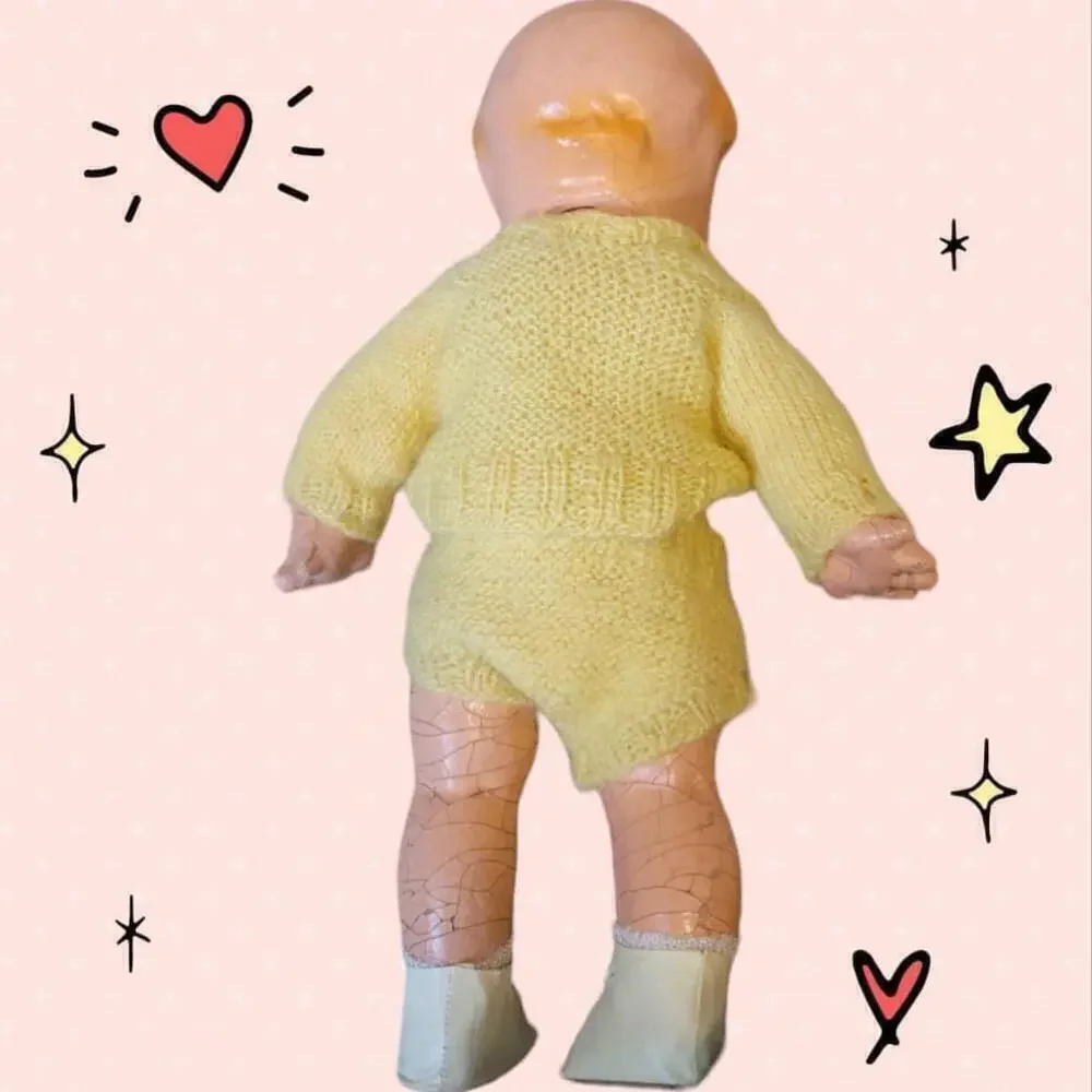 1930s Rose Oneil Kewpie, 12.5-inch Composition Doll Vintage